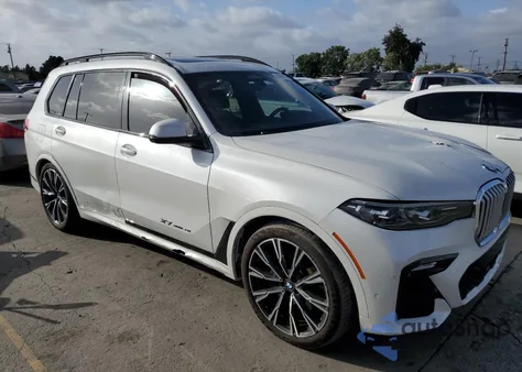 2019 BMW X7 xDrive50I z USA, uszkodzony, nr VIN 5UXCX4C55KLB39499